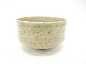 作家物　灰釉　茶碗（保護箱付）